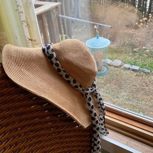 Charming Charlie’s foldable beach hat